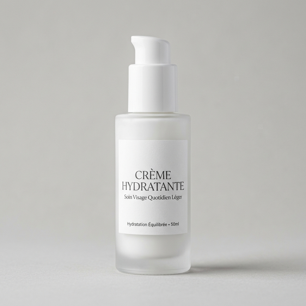 Localized French face cream product image